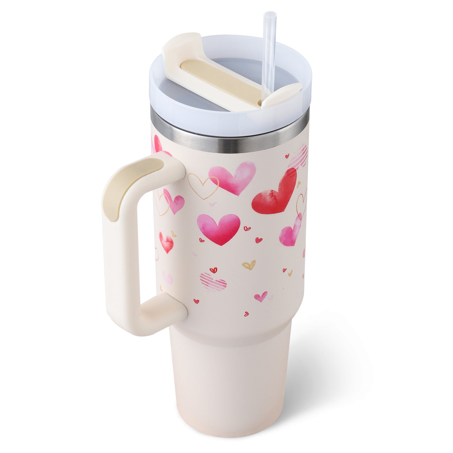 Stainless Steel Spill Proof Vacuum Coffee Cup 40 Oz
