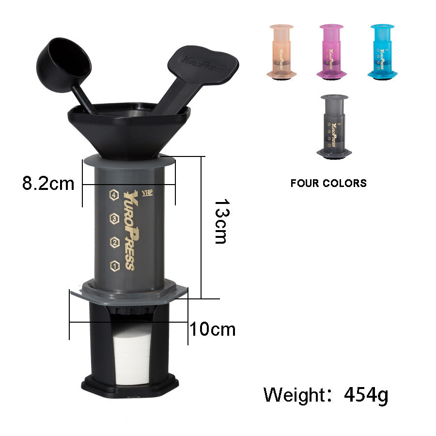French Press Coffee Maker – Filter Cup & Tea Brewing Pot