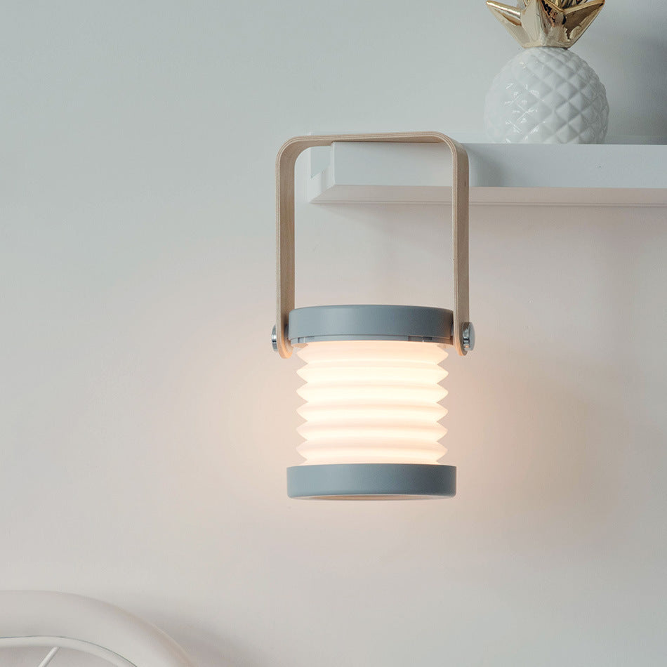 Foldable LED Night Light – Touch Dimmable USB Rechargeable Portable Lamp