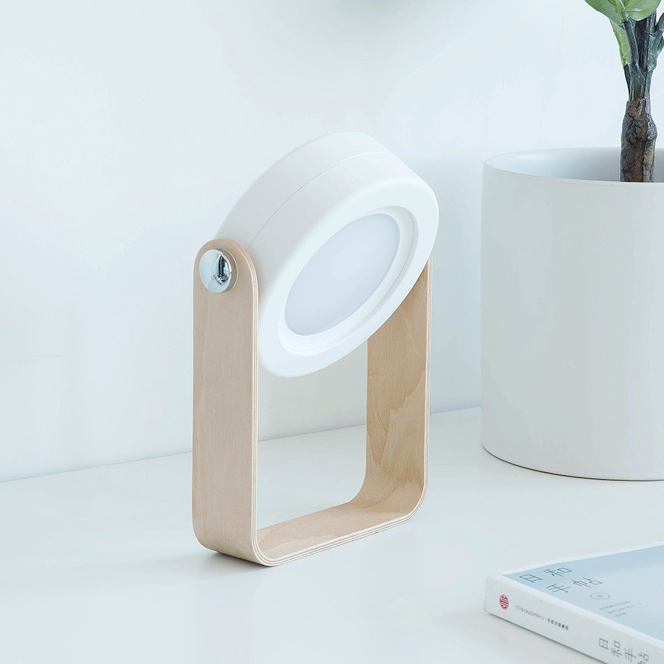 Foldable LED Night Light – Touch Dimmable USB Rechargeable Portable Lamp