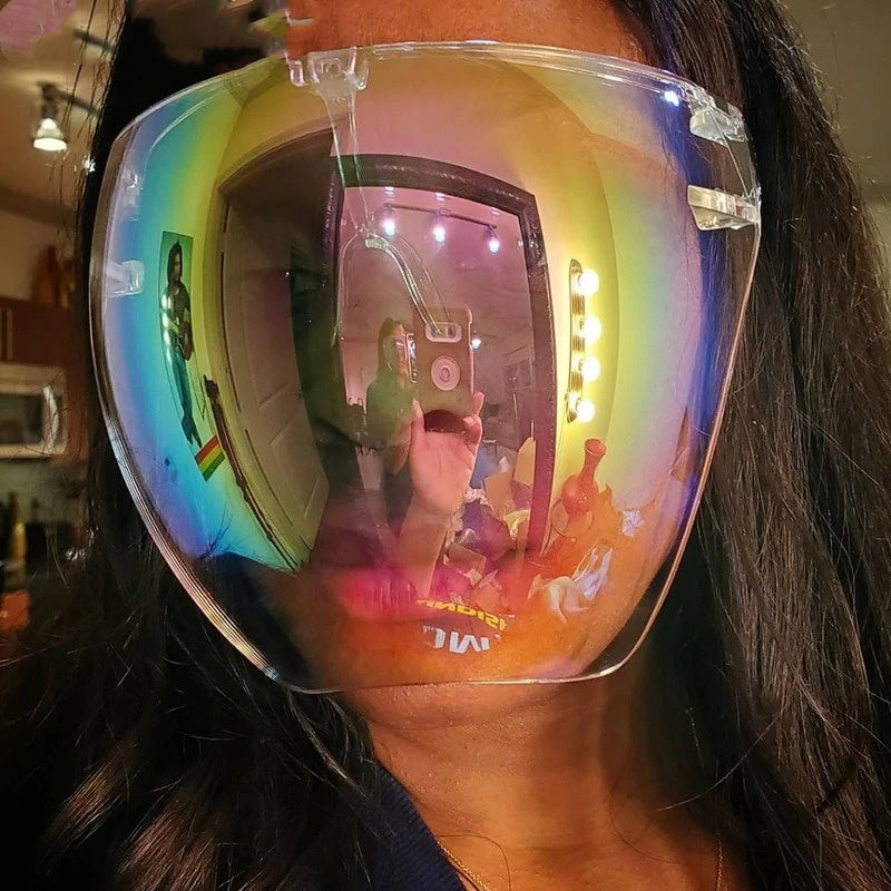 Face Shield Safety Glasses – Protective Anti-Spray Goggles & Sunglasses