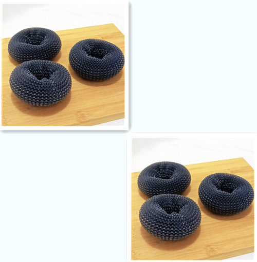 Kitchen Soap Dispensing Brush – Push-Type Palm Scrubber & Detergent Tool