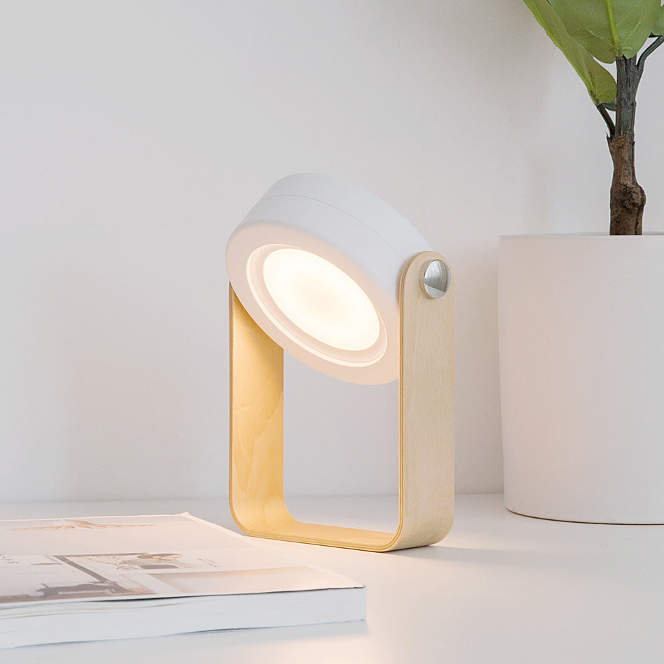 Foldable LED Night Light – Touch Dimmable USB Rechargeable Portable Lamp