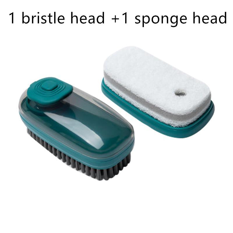 Automatic Cleaning Brush – Multifunctional Soft Shoe & Laundry Brush for Household Use