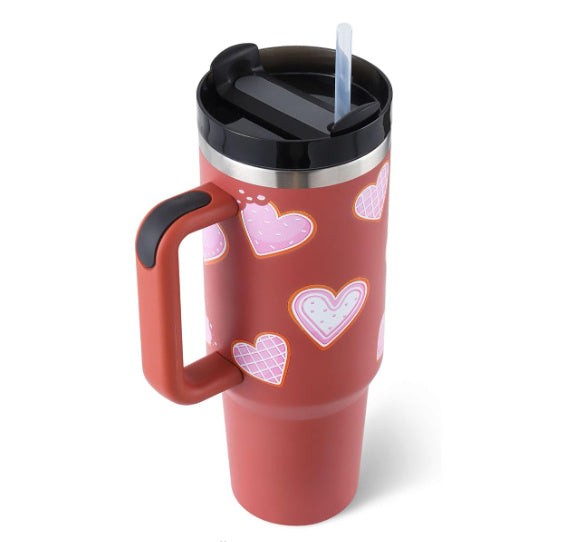 Stainless Steel Spill Proof Vacuum Coffee Cup 40 Oz