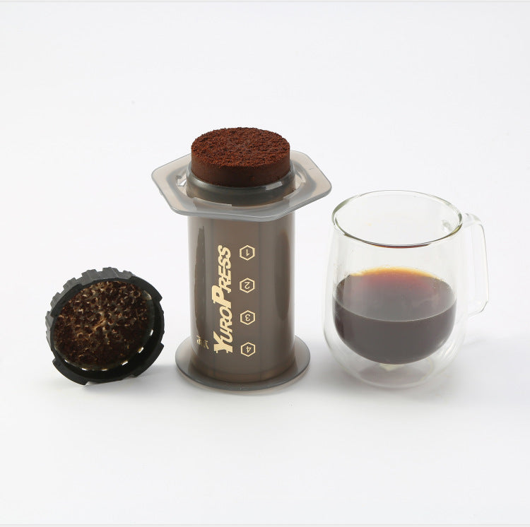 French Press Coffee Maker – Filter Cup & Tea Brewing Pot