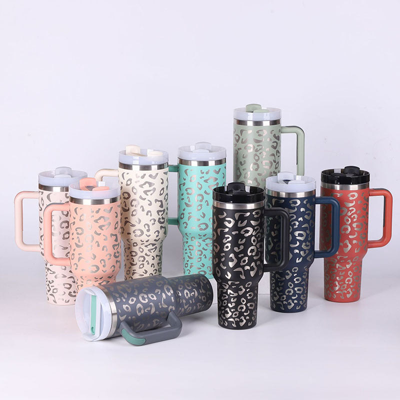 Stainless Steel Spill Proof Vacuum Coffee Cup 40 Oz