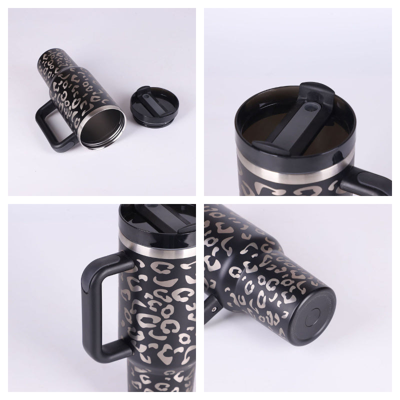 Stainless Steel Spill Proof Vacuum Coffee Cup 40 Oz