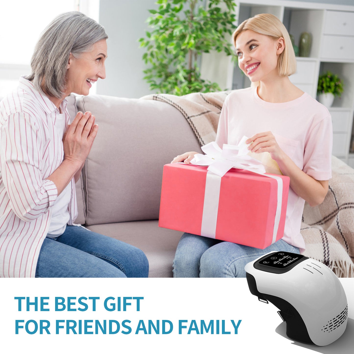 Intelligent Electric Knee Massager – Physiotherapy & Pain Relief Device