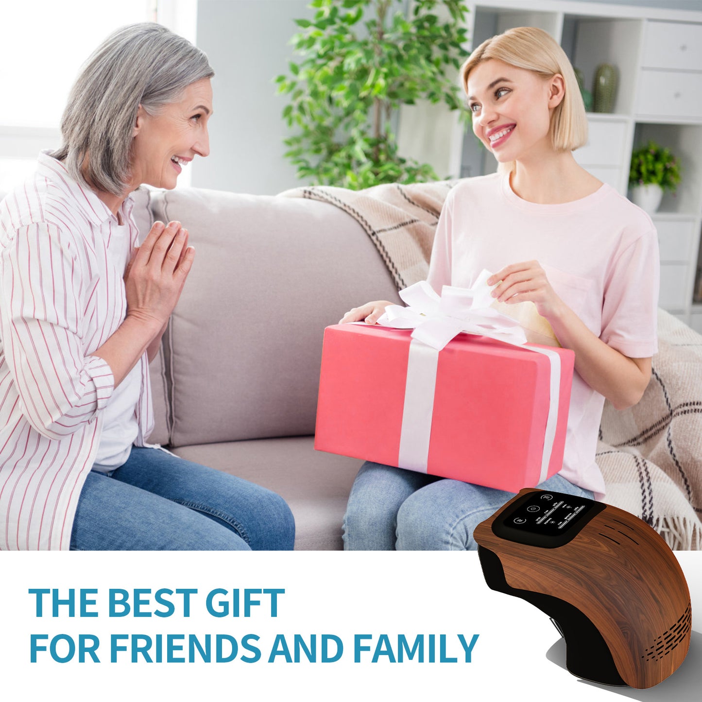Intelligent Electric Knee Massager – Physiotherapy & Pain Relief Device