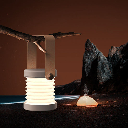 Foldable LED Night Light – Touch Dimmable USB Rechargeable Portable Lamp